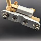 BS-1 Beaded snare adapter by Sonique Drums to adapt over 20 popular throw offs to most beaded snare drums.