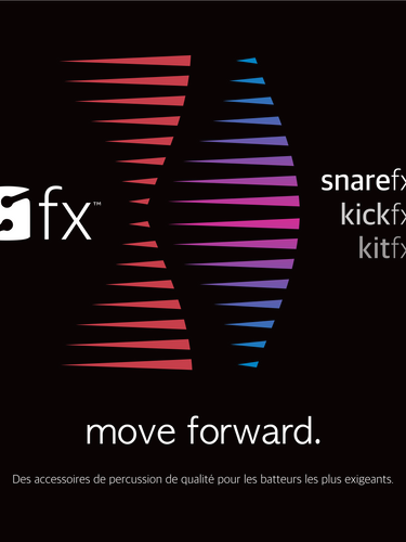 Sonique Drums Snarefx mobile banner français