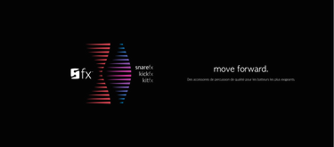Sonique Drums Snarefx desktop banner français