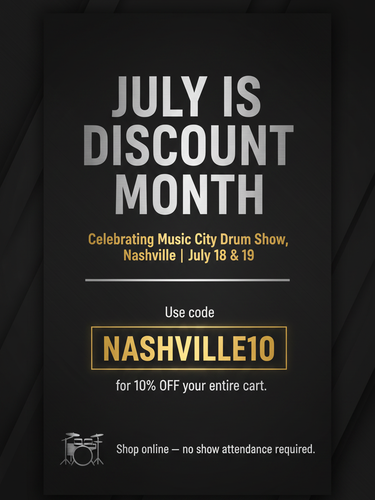 July Discount Month Banner - Mobile